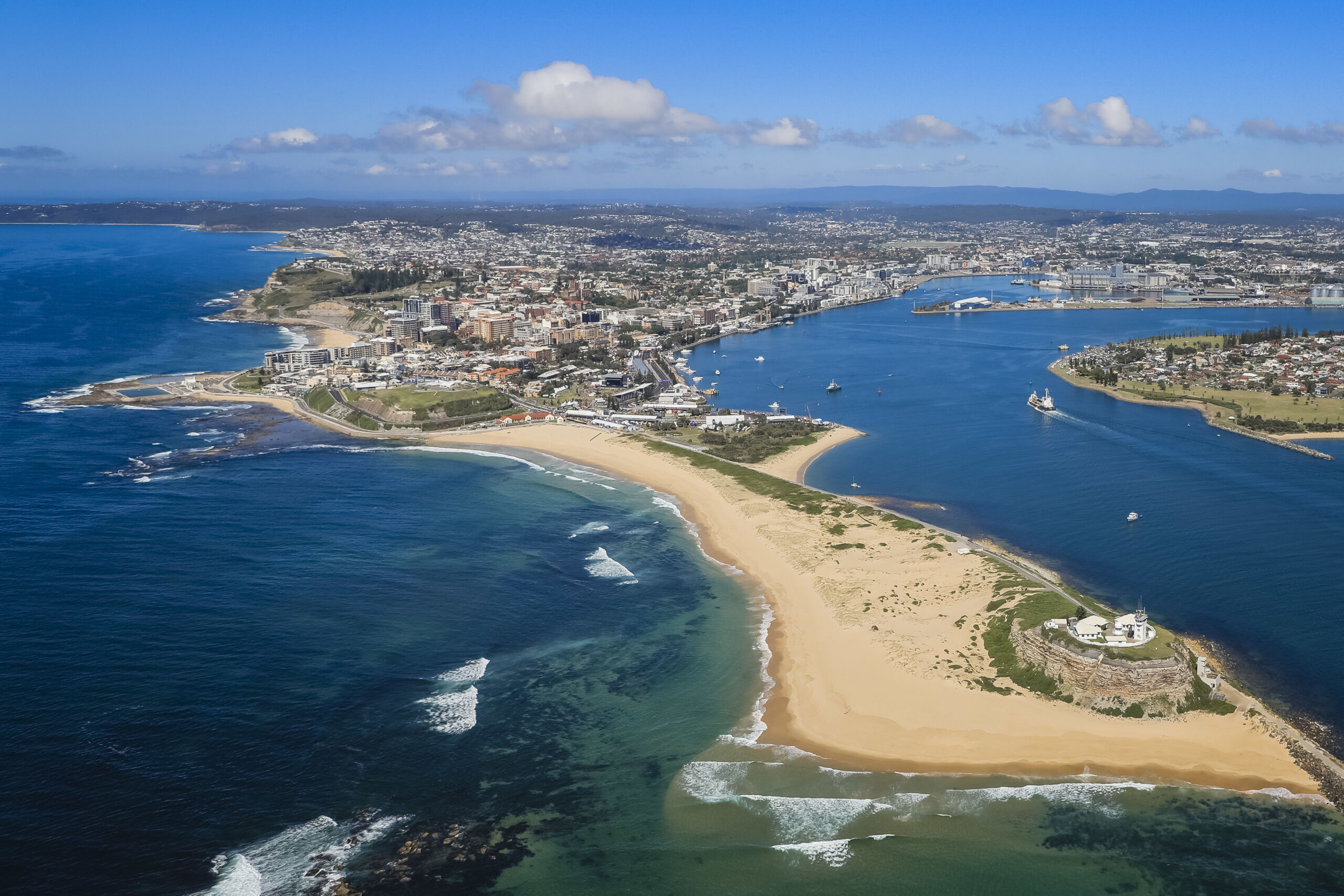 Newcastle aerial